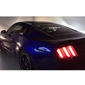 2015-Up Ford Mustang Coupe WindRestrictor Rear Add On Glow Plate - image 2