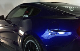 2015-Up Ford Mustang Coupe WindRestrictor Rear Add On Glow Plate - image 6
