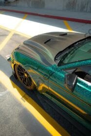 Muscle Auto Zone MAZ Mustang S550 Super Snake Carbon Fiber Hood for Mustang EcoBoost - Image 4