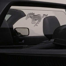 2015+ Mustang Convertible WindRestrictor Add On Front Mount - image 10