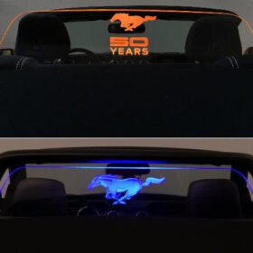 2015+ Mustang Convertible WindRestrictor Add On Front Mount - image 6