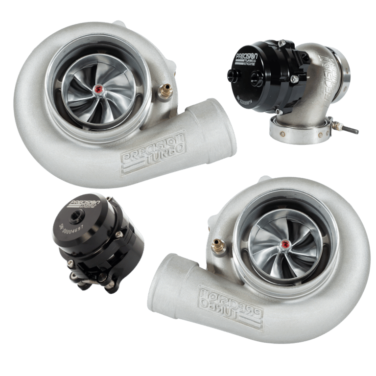 Precision Turbo Next Gen 5658 Mirror Image Twin Turbo Package