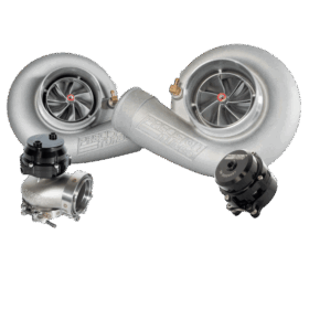 Precision Turbo Next Gen 6466 Mirror Image Twin Turbo Package