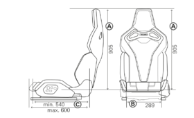 Recaro Dynamic Sport C Racing Seat 7