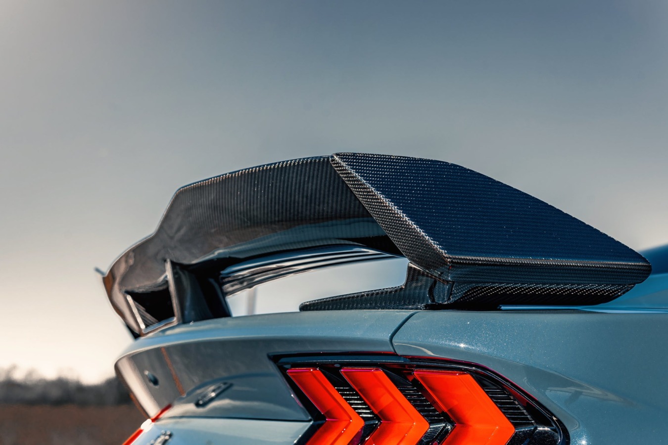 Muscle Auto Zone MAZ Mustang S650 Dark Horse Handling Pack Carbon Fiber Wing for S650 Mustang - Image 2