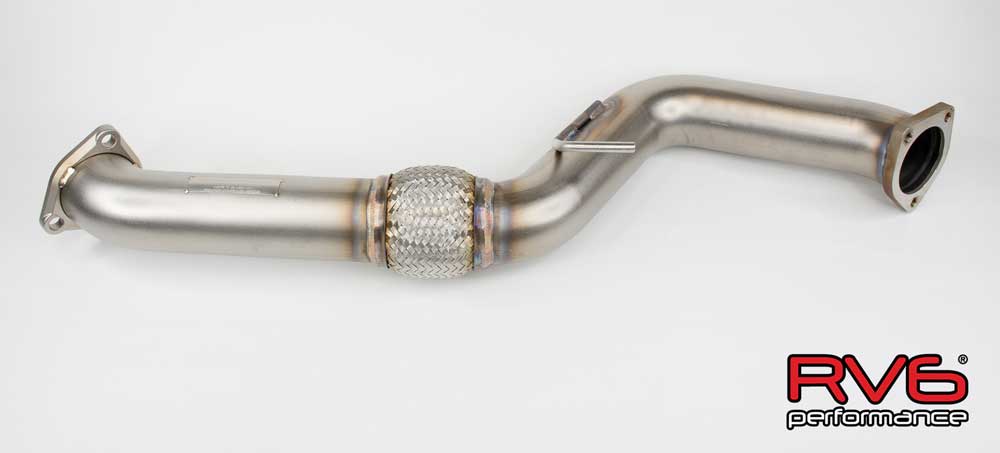 RV6 Performance 2018+ Honda Accord 2.0T 3.0" Front Pipe