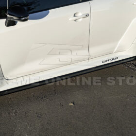 Extreme Online Store GR Corolla GR-Style Glossy Black Aero Kit (Lip + Skirts + Wing) - Image 25
