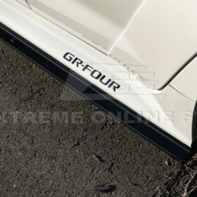 Extreme Online Store GR Corolla GR-Style Glossy Black Aero Kit (Lip + Skirts + Wing) - Image 27
