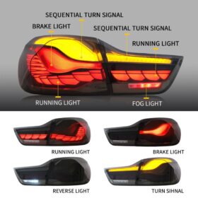 VLAND OLED Tail Lights for 4 Series / M4 (F32 F33 F36 F82 F83) for BMW M4 - Image 8