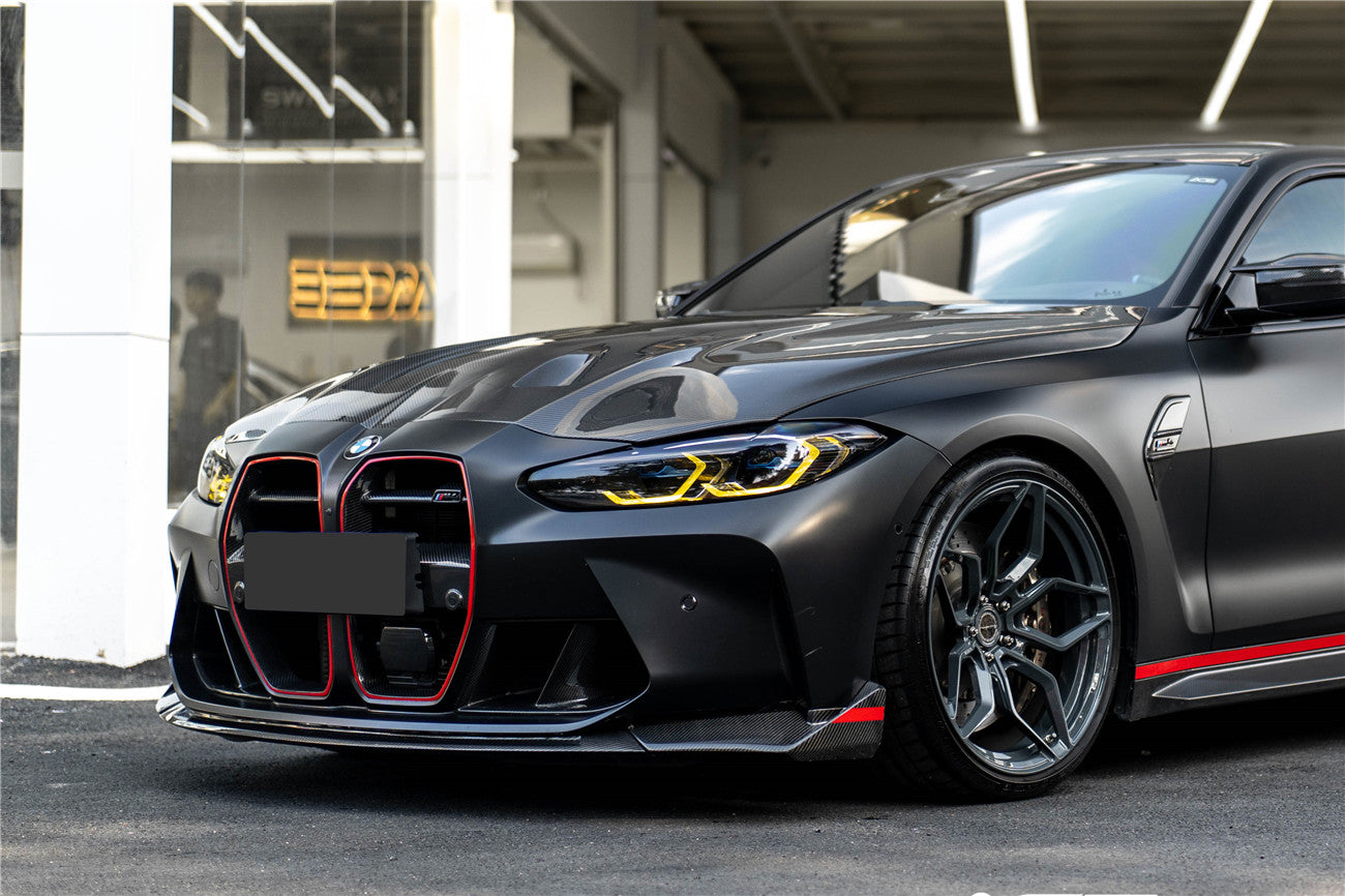 DarwinPRO 2021-UP BMW M3 G80 M4 G82 G83 CL Style Dry Carbon Fiber Front Lip