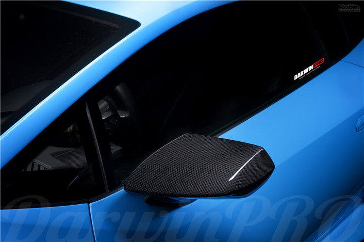 DarwinPRO 2015-2023 Lamborghini Huracan LP610 & LP580 & EVO & STO & PERFORMANTE Autoclave Carbon Fiber Mirror Housing Repalcement