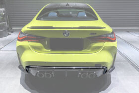 DarwinPRO 2021-UP BMW M4 G82 G83 M3 G80 Carbon Fiber Rear Diffuser Trim Replacement Lip - image 1