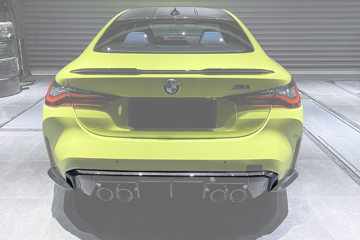 DarwinPRO 2021-UP BMW M4 G82 G83 M3 G80 Carbon Fiber Rear Diffuser Trim Replacement Lip