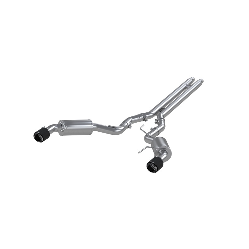 MBRP 2015-2017 Ford Mustang GT 5.0L 3-Inch Cat-Back Exhaust - Street Profile, T304 Stainless - FF Performance