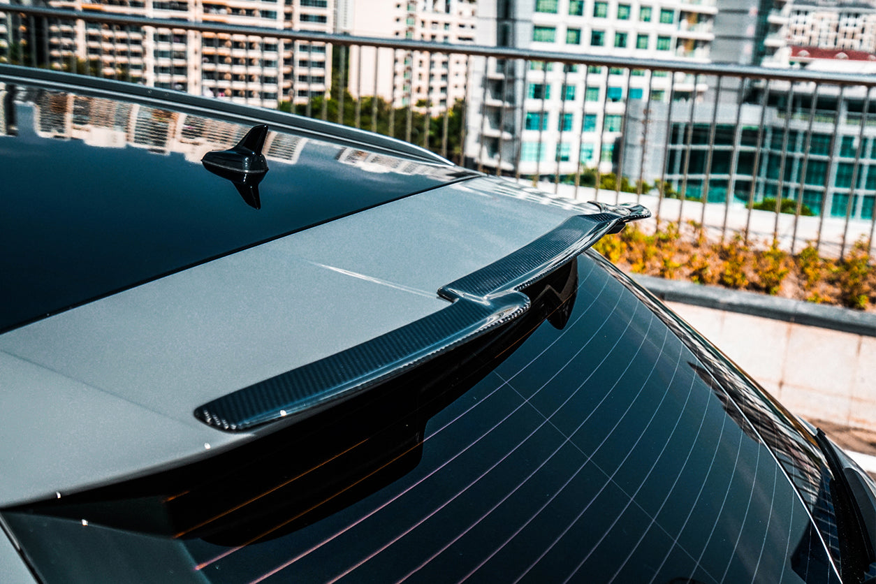 DarwinPRO 2013-2018 Audi RS6 Avant MN Style Carbon Fiber Roof Spoiler