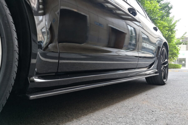 DarwinPRO 2013-2018 Audi RS6 Avant MN Style Carbon Fiber Side Skirts