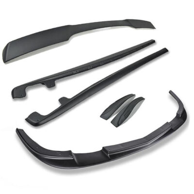 EOS 2005-2013 Chevrolet Corvette C6 Grand Sport / Z06 Plastic Black (Unpainted) ZR1 Standard Conversion Full Aero Kit