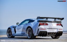 DarwinPRO 2013-2019 Corvette C7 Z51 Grandsport Z06  BKSS Style Rear Diffuser - image 6