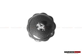 DarwinPRO 2010-2026 Ferrari 458 / 488 / 812 / F8 / SF90 OEM Dry Carbon Fiber Oil Cap Cover