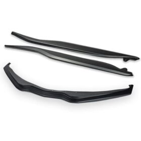 EOS 2014-2019 Corvette C7 Stage 2 / Stage 3 Front Splitter & Side Skirts Carbon Fiber Stage 2 Side Winglets - image 4