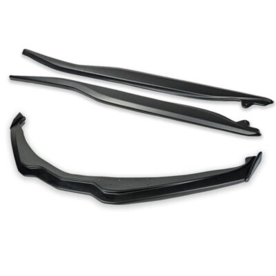 EOS 2014-2019 Corvette C7 Stage 2 / Stage 3 Front Splitter & Side Skirts Carbon Fiber Stage 2 Side Winglets