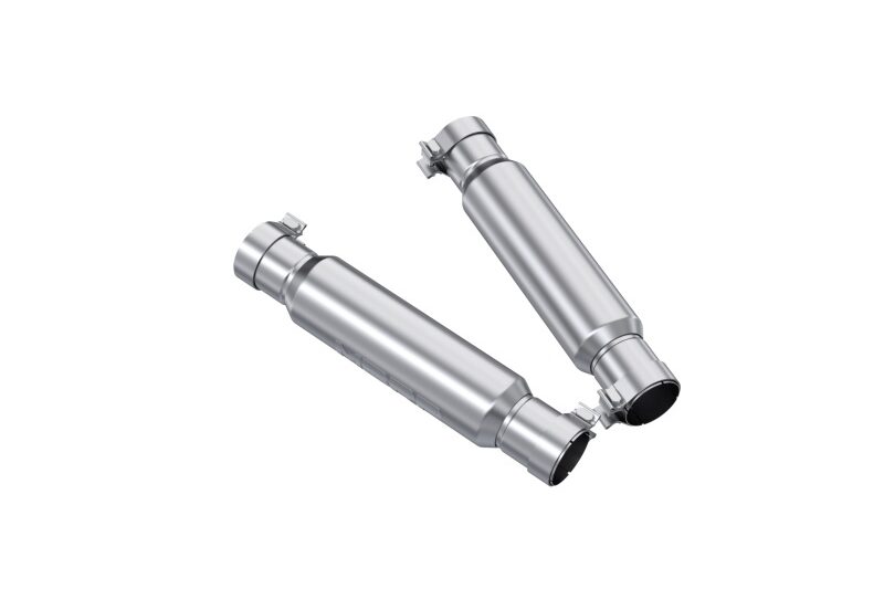 MBRP 2015-2023 Challenger / Charger / 300 3-Inch Race-to-Street Sound Conversion Kit - T304 Stainless