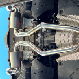 Extreme Online Store EOS Supra A90 A91 Dual Cat Back Exhaust for GR Supra - Image 5