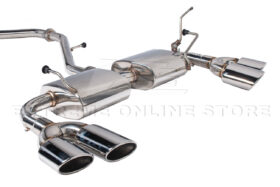 Extreme Online Store EOS 2019-Present Corolla Hatchback Quad Tips Cat Back Exhaust - Image 6