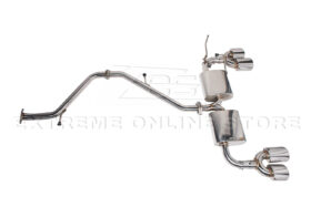 Extreme Online Store EOS 2019-Present Corolla Hatchback Quad Tips Cat Back Exhaust - Image 8