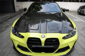 DarwinPRO 2021-UP BMW M3 G80 G81 M4 G82 G83 BKSSII Style Carbon Fiber Hood - image 8