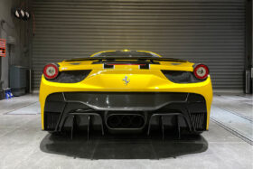 DarwinPro Aerodynamics DarwinPRO 458 Italy & Spider VRS Style Rear Bumper With Tips for Ferrari 458