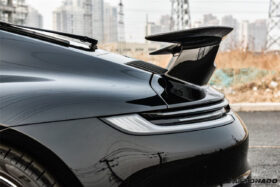 DarwinPRO 2019-2024 Porsche 911 992 Autoclave Carbon Fiber Trunk Spoiler Wing Carbonado (SD Style) | Fits Carrera, S, 4, 4S, GTS - image 4