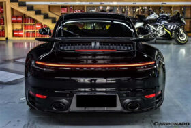DarwinPRO 2019-2024 Porsche 911 992 Autoclave Carbon Fiber Trunk Spoiler Wing Carbonado (SD Style) | Fits Carrera, S, 4, 4S, GTS - image 8