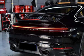 DarwinPRO 2019-2024 Porsche 911 992 Autoclave Carbon Fiber Trunk Spoiler Wing Carbonado (SD Style) | Fits Carrera, S, 4, 4S, GTS - image 9