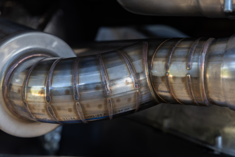 MBRP S70413CF cat-back exhaust for the 2020-2024 Corvette Stingray &mdash; view 2