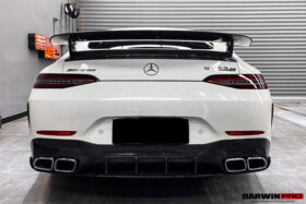 DarwinPRO 2019-2024 Mercedes Benz AMG GT63 S 4Door Coupe X290 Carbon Fiber Rear Diffuser - image 2