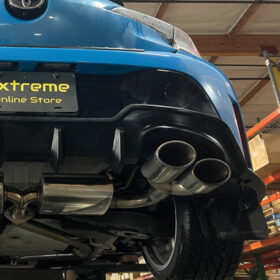 Extreme Online Store EOS 2019-Present Corolla Hatchback Quad Tips Cat Back Exhaust - Image 2