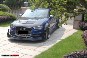 DarwinPRO 2013-2016 Audi S3 & A3 Sline 8V.1 Sedan and Sportback BKSS Style Front Lip with Under Board - image 5