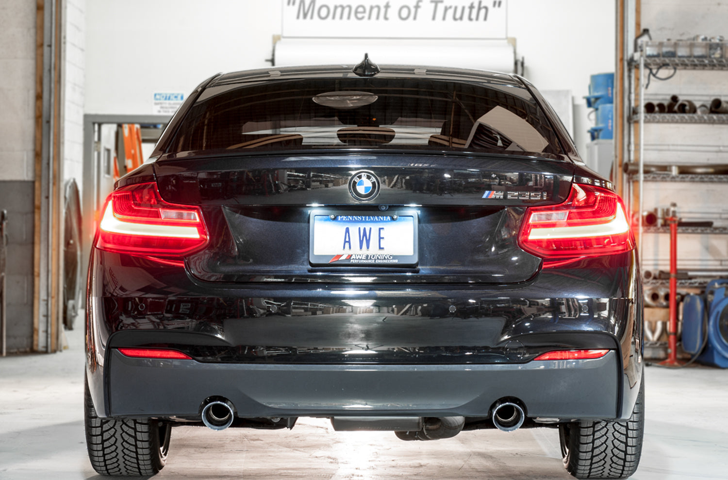 AWE Performance Mid Pipe Exhaust for the 2014-2021 F22 BMW M235i/M240i