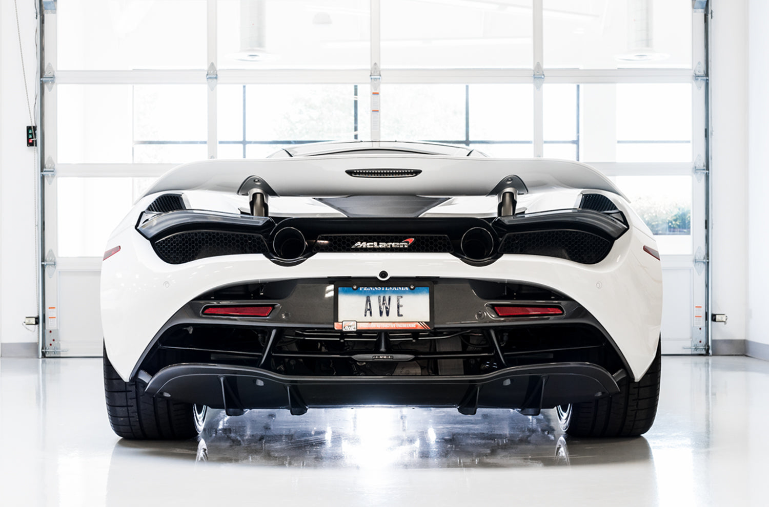 AWE Cat-back Exhaust for the 2017-2023 McLaren 720S