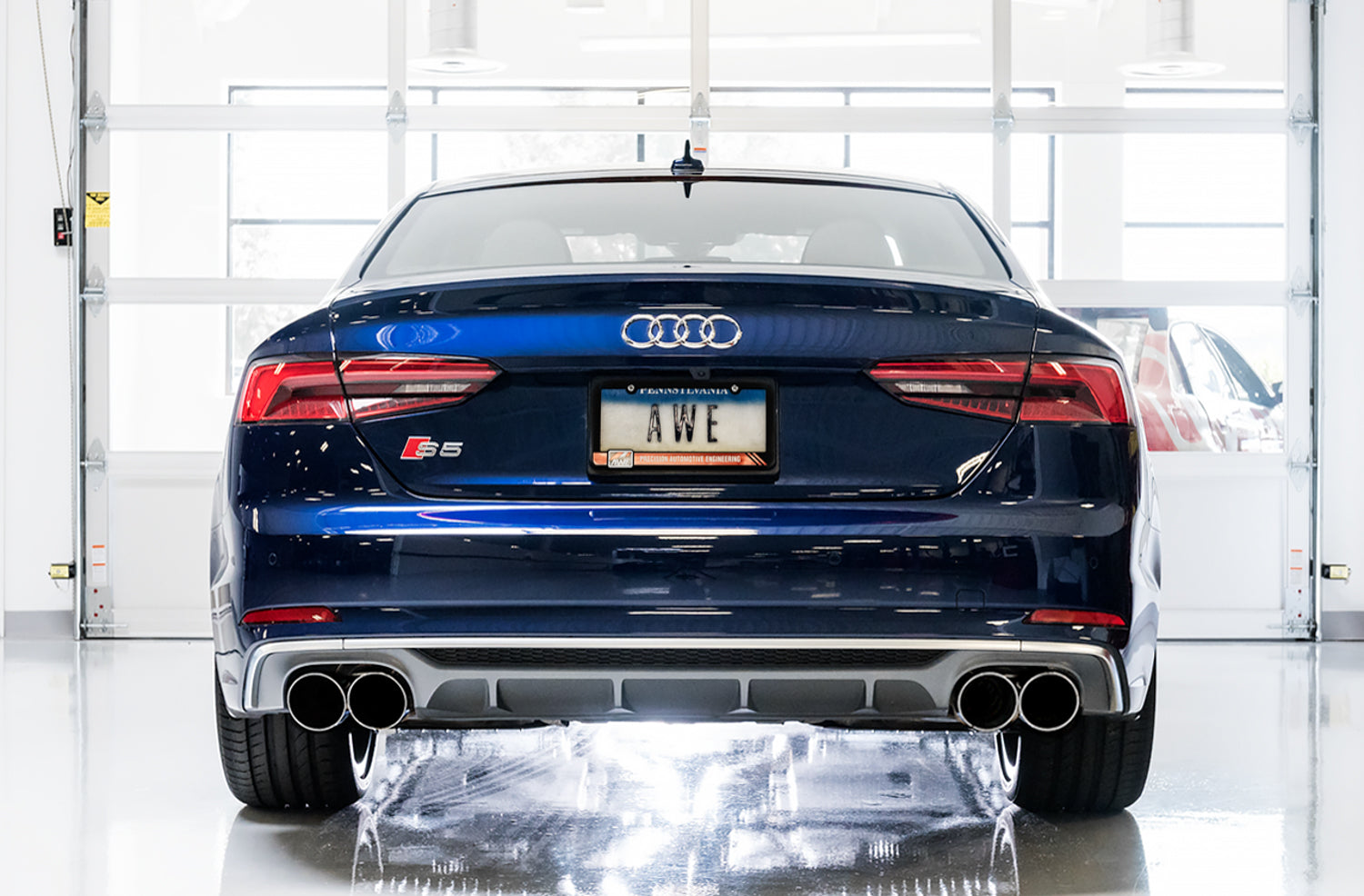 AWE Track Edition Exhaust for the 2018-2024 B9 Audi S5 Coupe