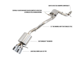AWE Touring Edition Exhaust for the 2006-2010 VW MK5 Jetta 2.0T
