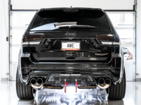 AWE Non-Resonated Downpipe for the 2012-2021 Jeep Grand Cherokee SRT/Trackhawk