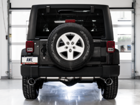 AWE Axle-back Exhaust for the 2007-2018 Jeep JK/JKU Wrangler