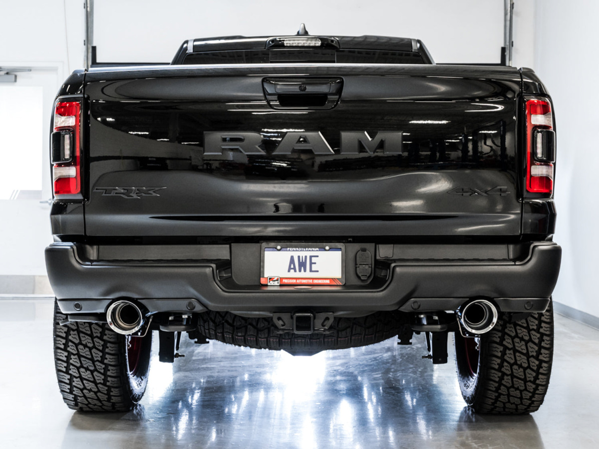 AWE 0FG Exhaust Suite — 2021-2025 RAM 1500 TRX — Image 1
