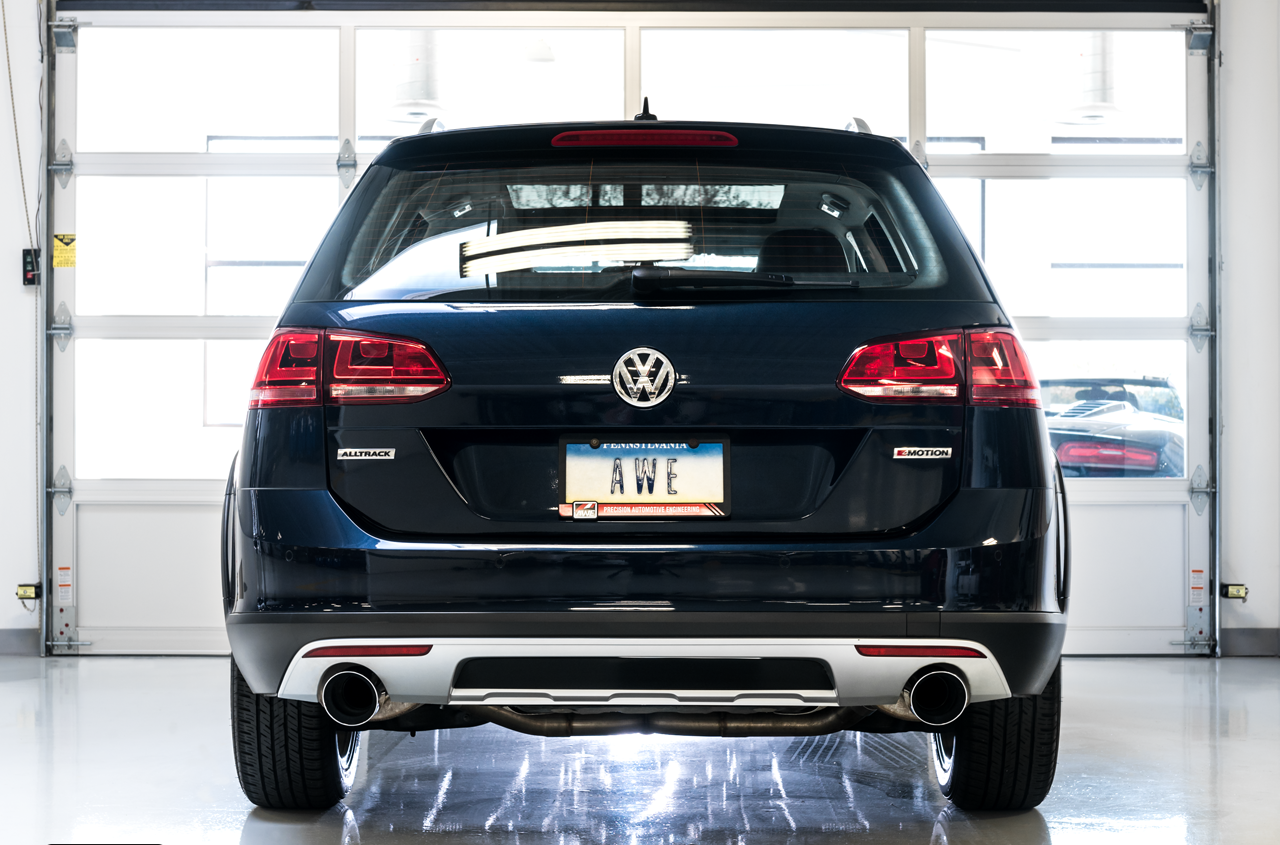 AWE Cat-back Exhaust for the 2015-2019 VW Golf Alltrack/SportWagen 4Motion
