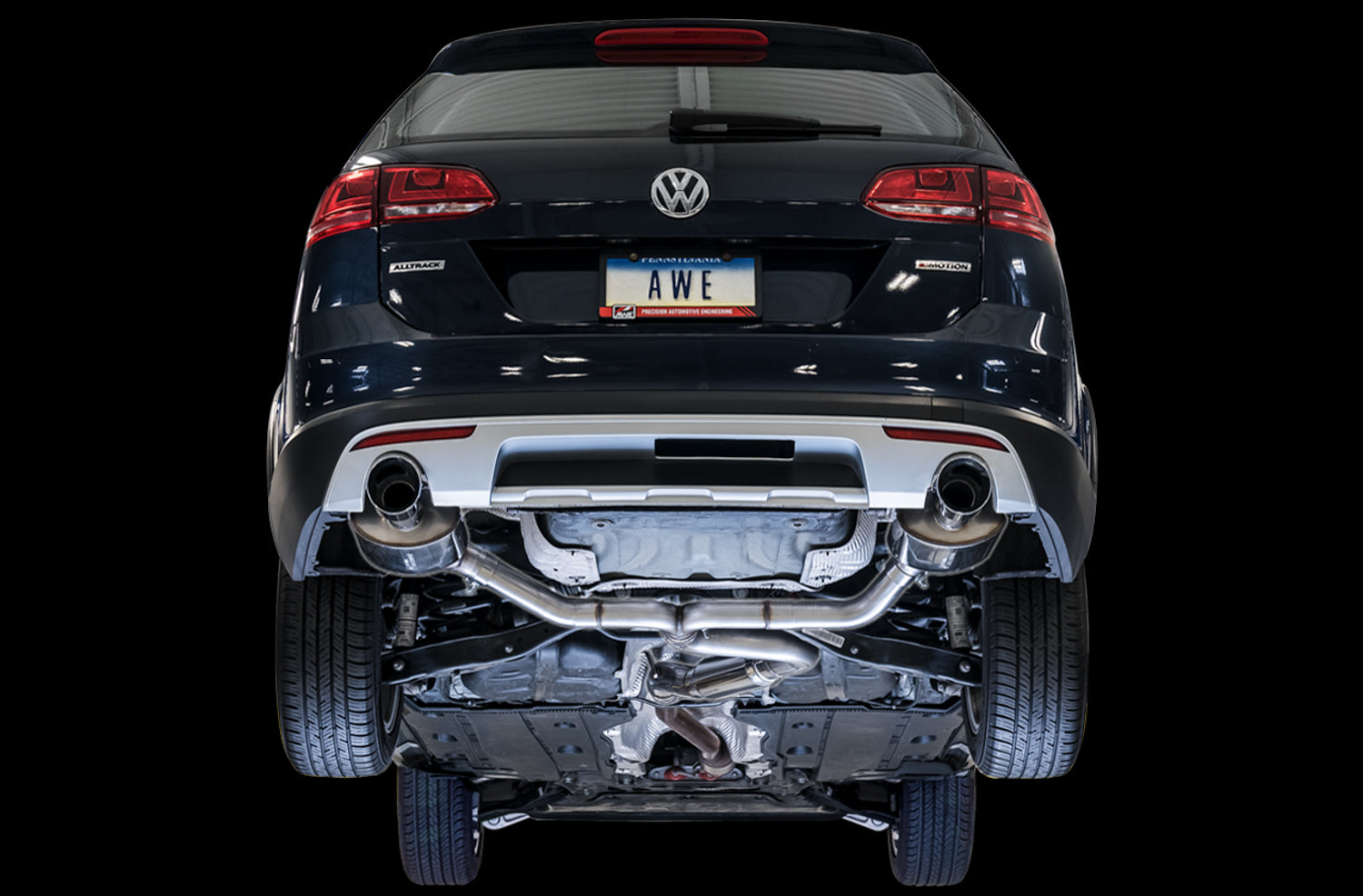 AWE Cat-back Exhaust for the 2015-2019 VW Golf Alltrack/SportWagen 4Motion