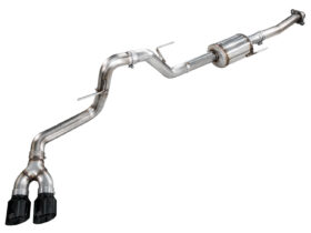 2015-2020 Ford F-150 V8 (5" Diamond Black) — AWE 0FG Cat-Back Exhaust Dual-Exit - image 3