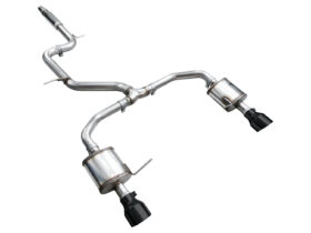 AWE Resonated Downpipe for the 2022+ VW MK8 Jetta GLI