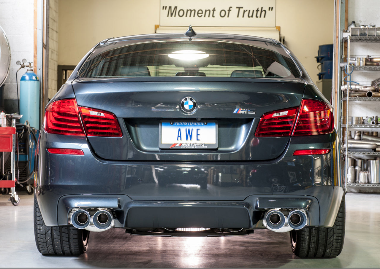 AWE Touring Edition Exhaust for the 2012-2016 F10 BMW M5